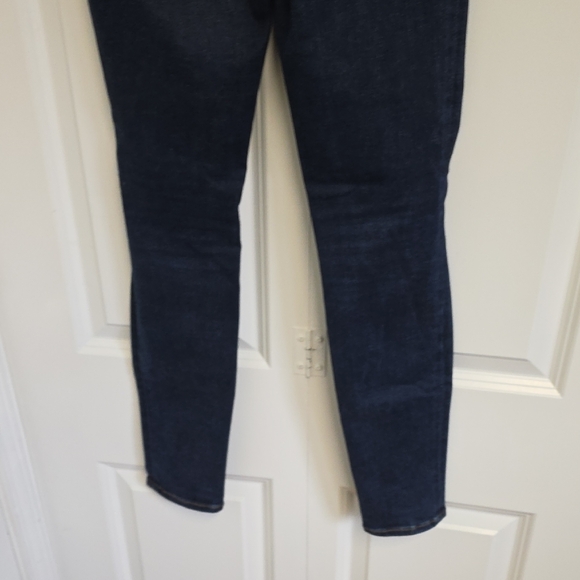 Abercrombie & Fitch Simone High Rise Super Skinny 26/2 Dark Blue Jeans - Picture 12 of 14